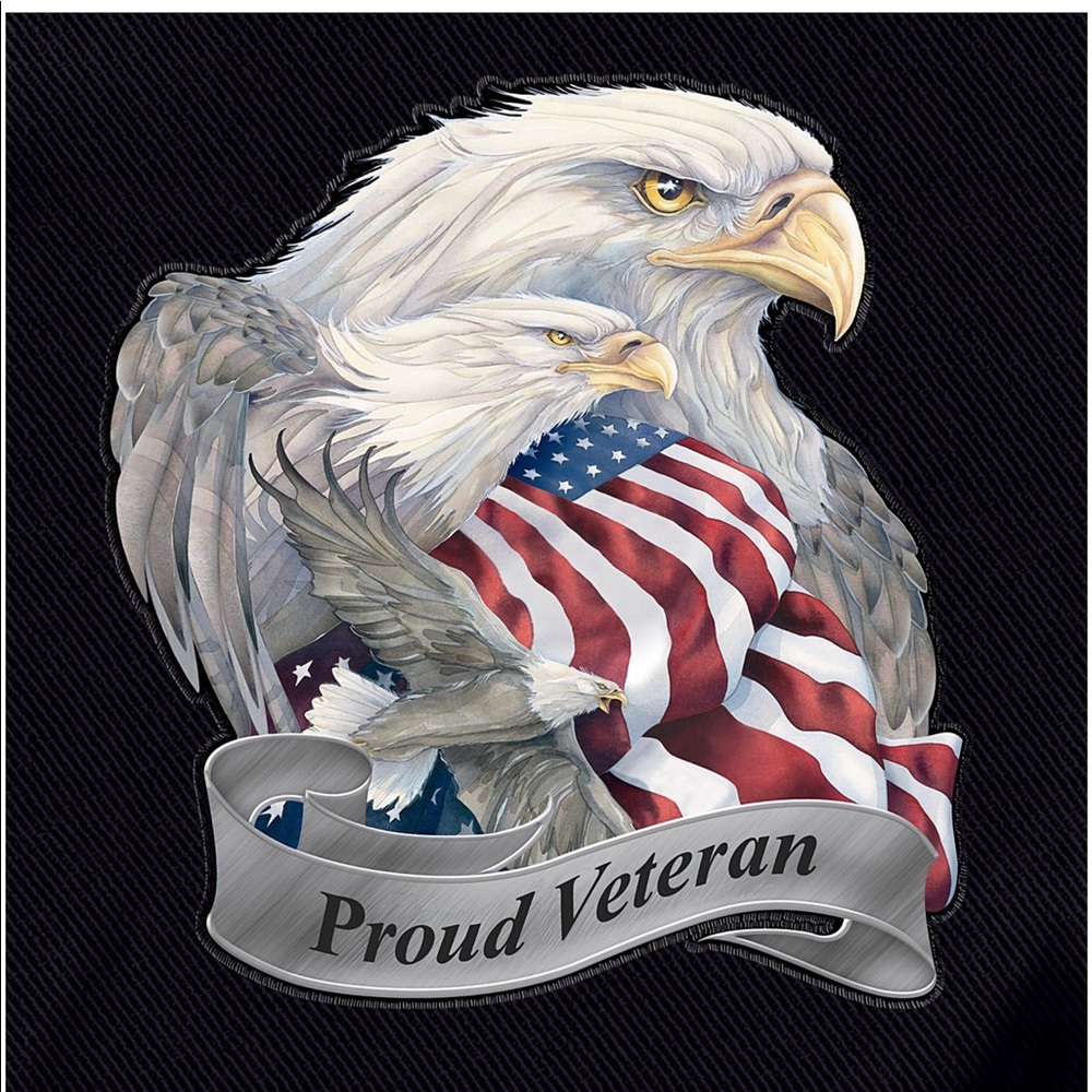 Veterans Salute Bomber Style Jacket - Picture 5 of 5